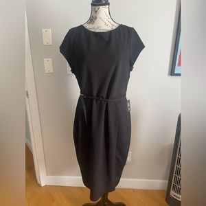 Belted Work Dress
